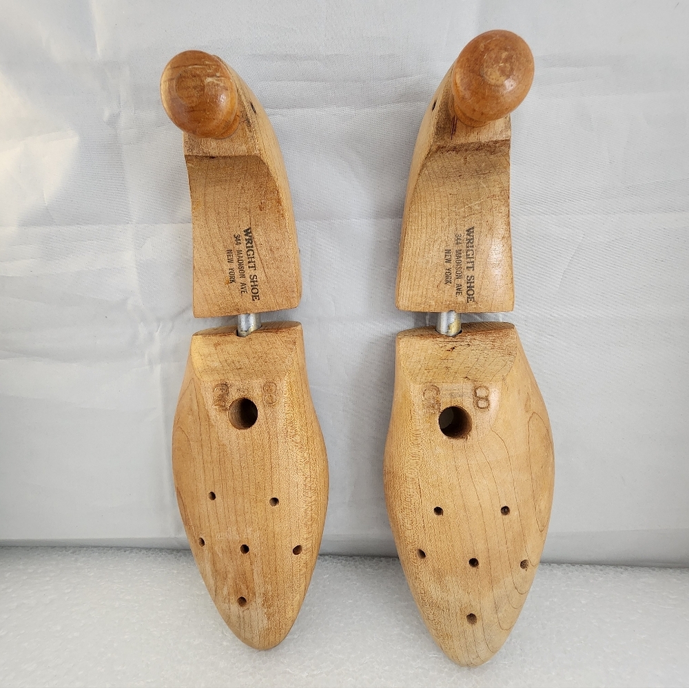Wright Shoe Wood Shoe Tree  Form Stretcher Sz 8/3